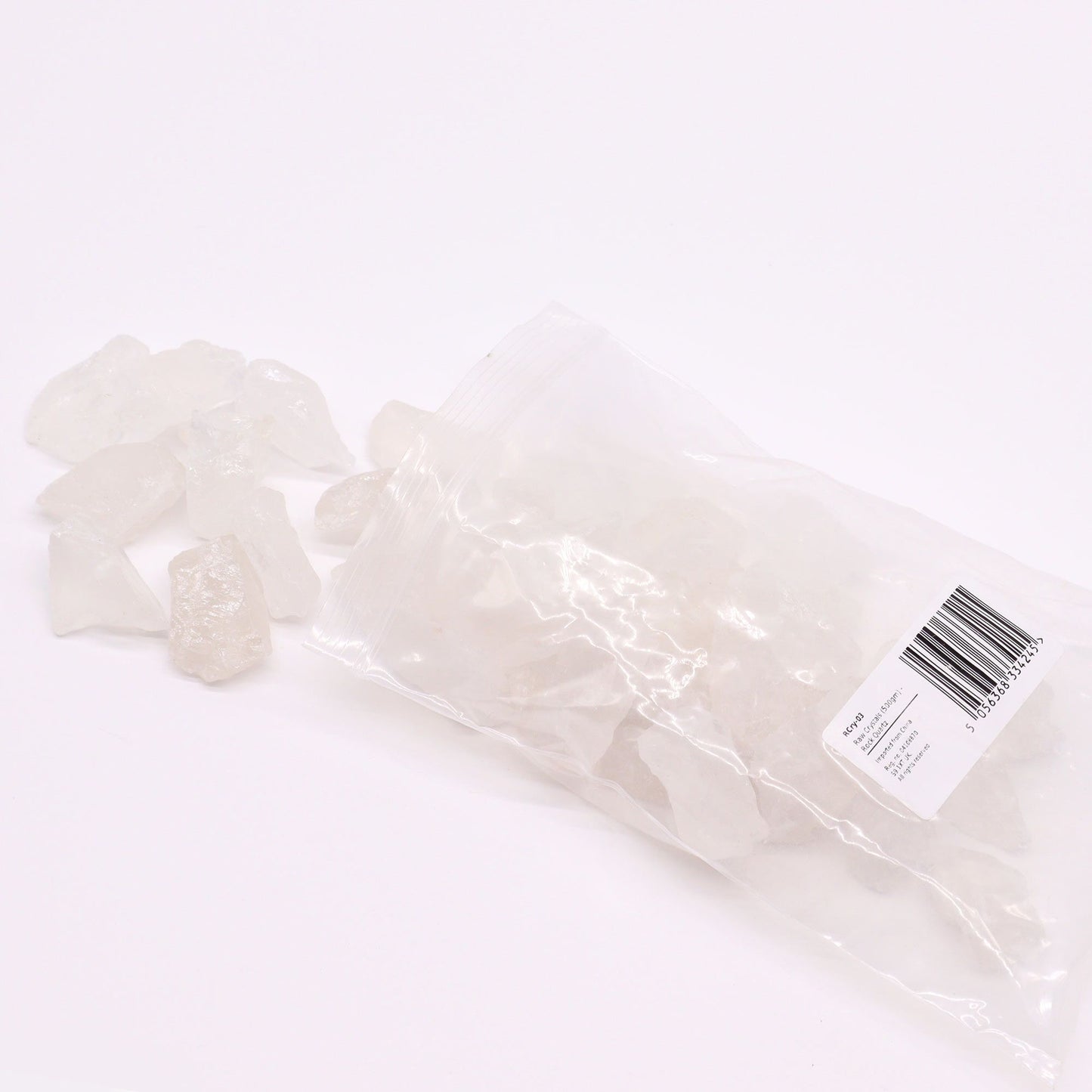 Quartz Brut Naturel 500g – Cristaux & Décoration Minérale