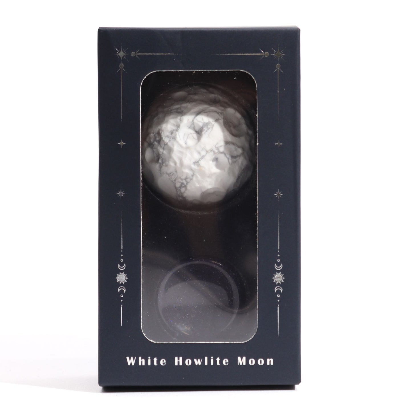 Planète en Howlite Blanche 40mm