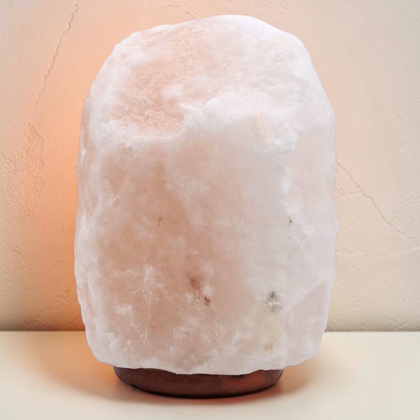 Très Grande Lampe Cristal de Sel de l'Himalaya 20–25kg