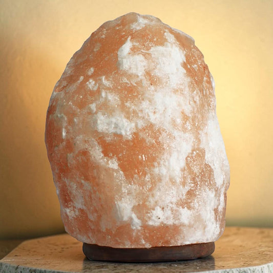 Très Grande Lampe de Sel de l'Himalaya 24–25kg