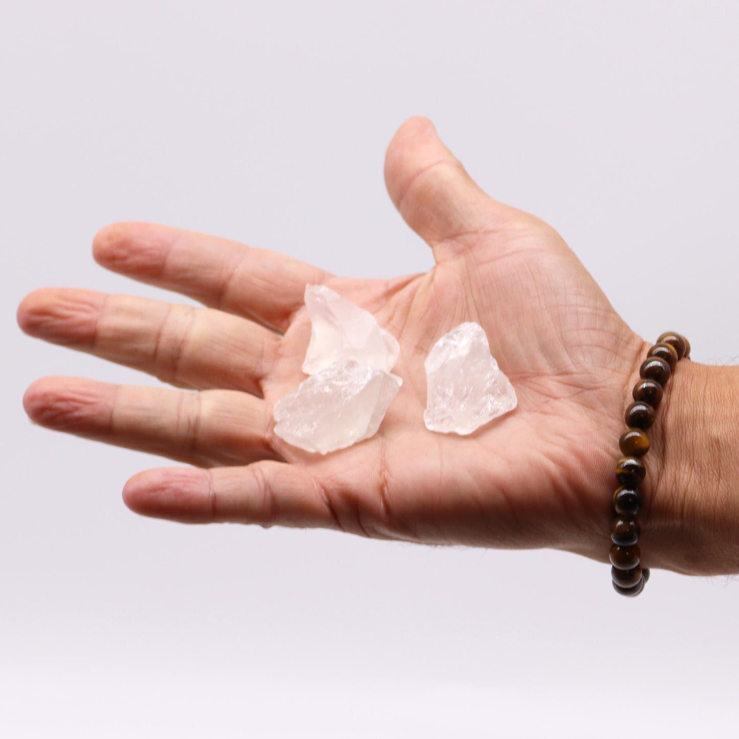 Quartz Brut Naturel 500g – Cristaux & Décoration Minérale