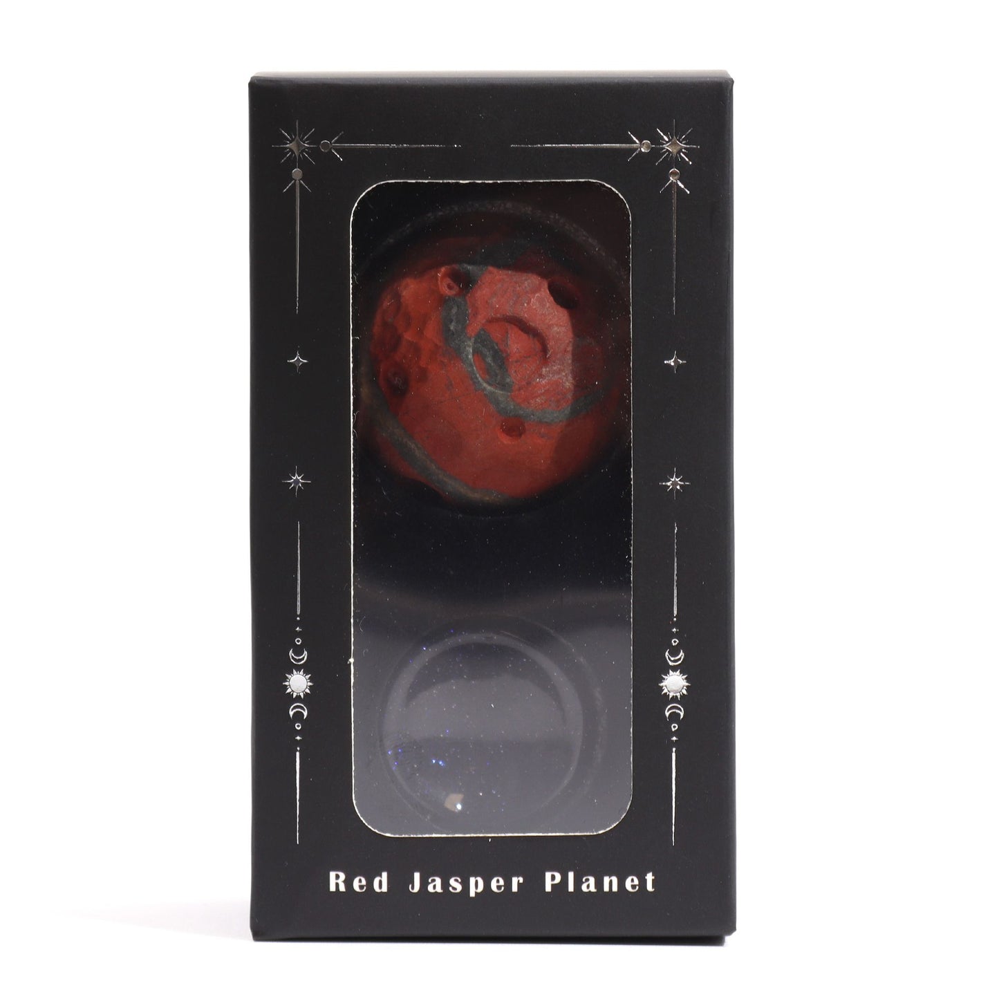Planète en Jaspe Rouge 40mm