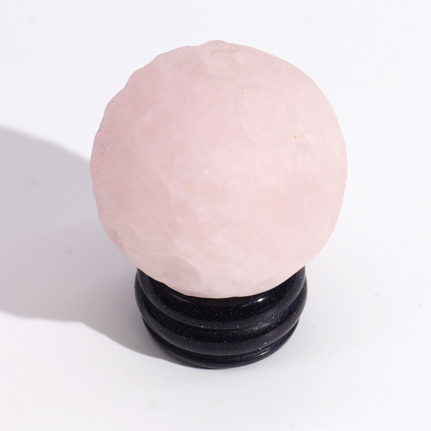 Planète en Quartz Rose 40mm
