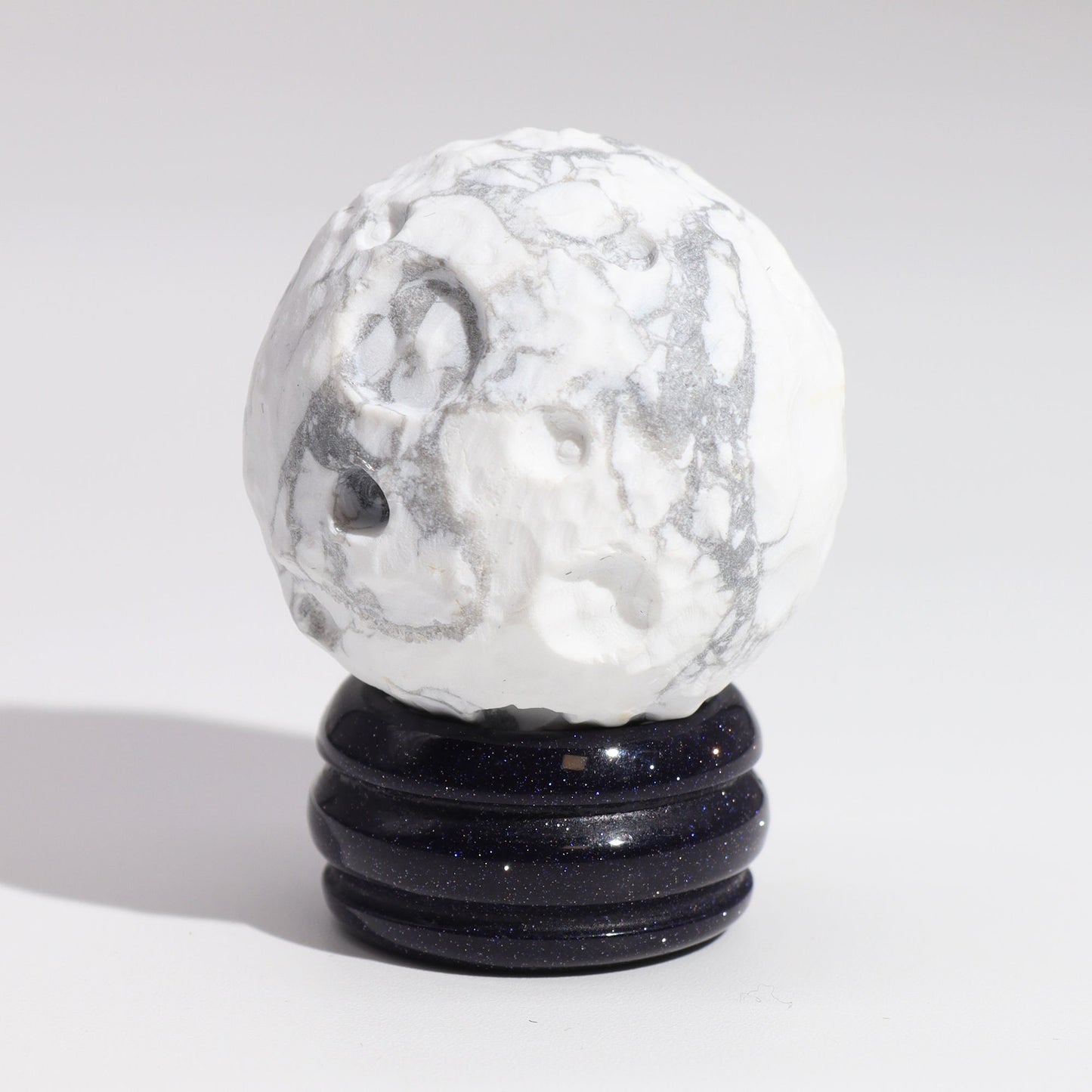 Planète en Howlite Blanche 40mm